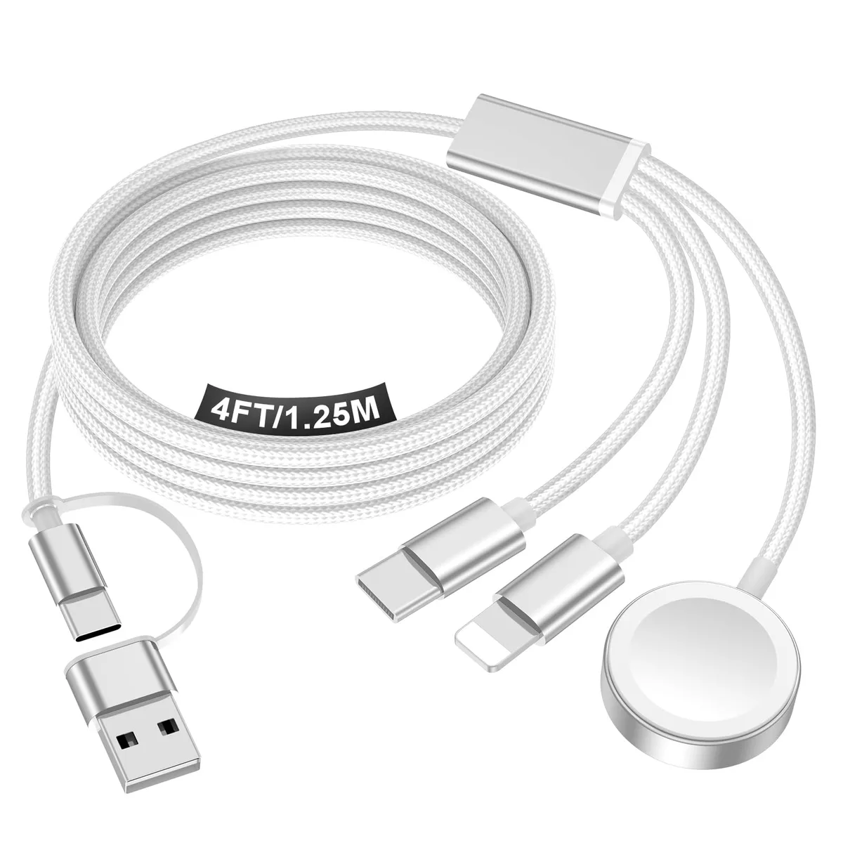 ViewSonic ViewSonic iw96458 3-in-2 Magnetic Lightning Cable 1.25m — product photo