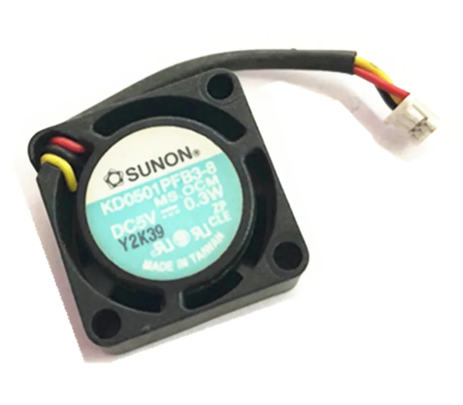Zyvpee Zyvpee KD0501PFB3-8 25×25×10mm 5V 3-pin case fan — product photo