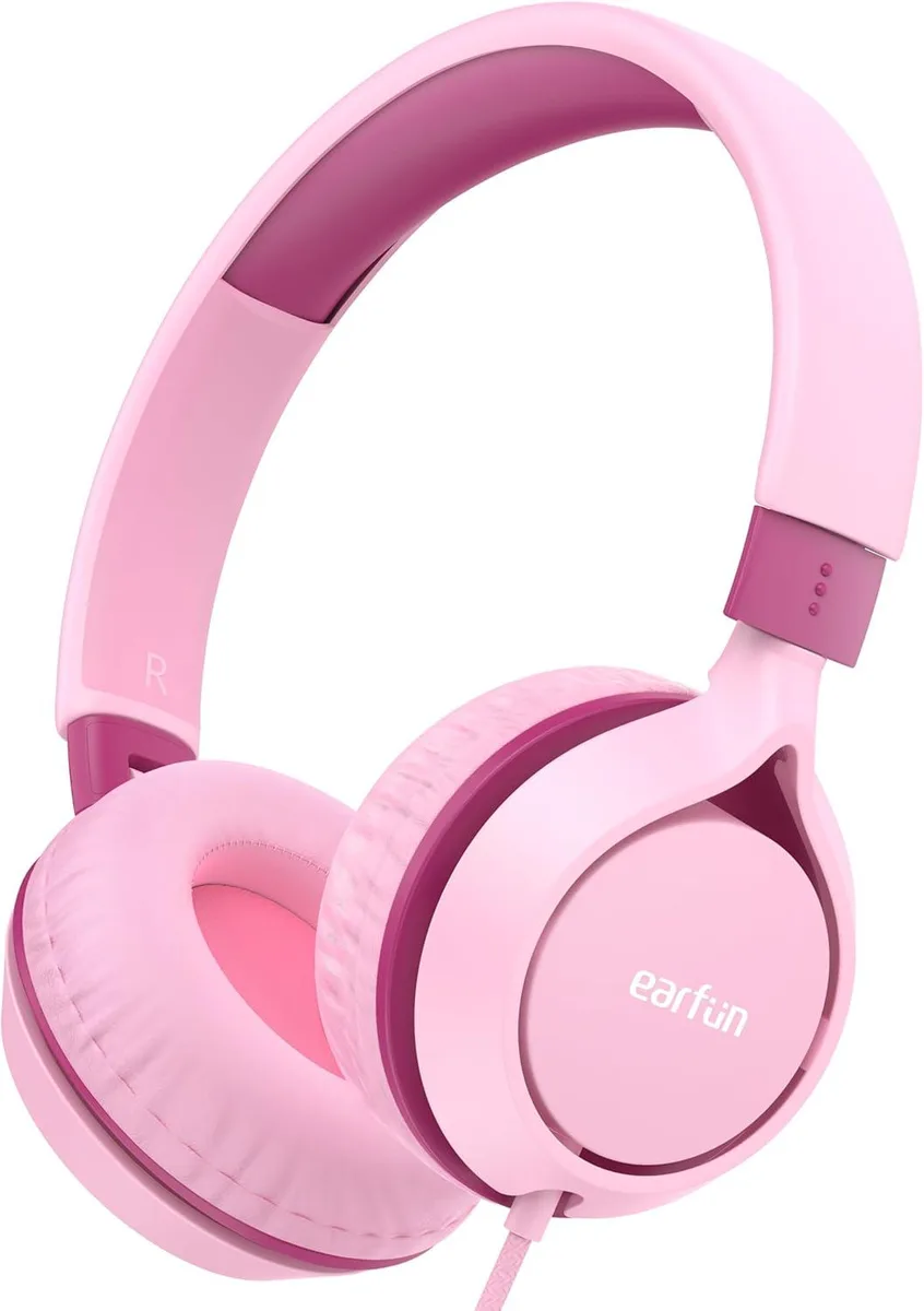 TUKO TUKO Kids Headphones 85dB 40mm 118g 3.5mm Pink — product photo
