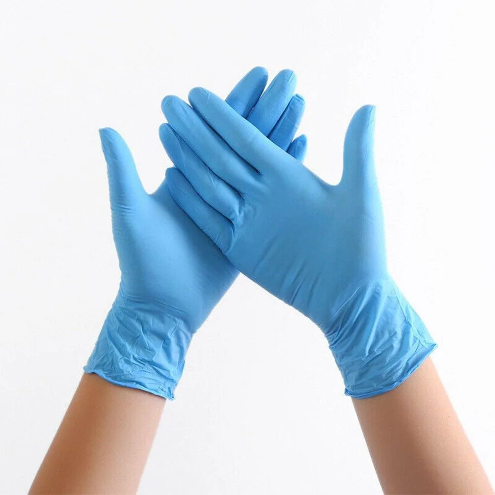 Intco Medical Technologies Intco Medical Technologies Nitrile Industrial Gloves Large Blue 1000 Count — product photo