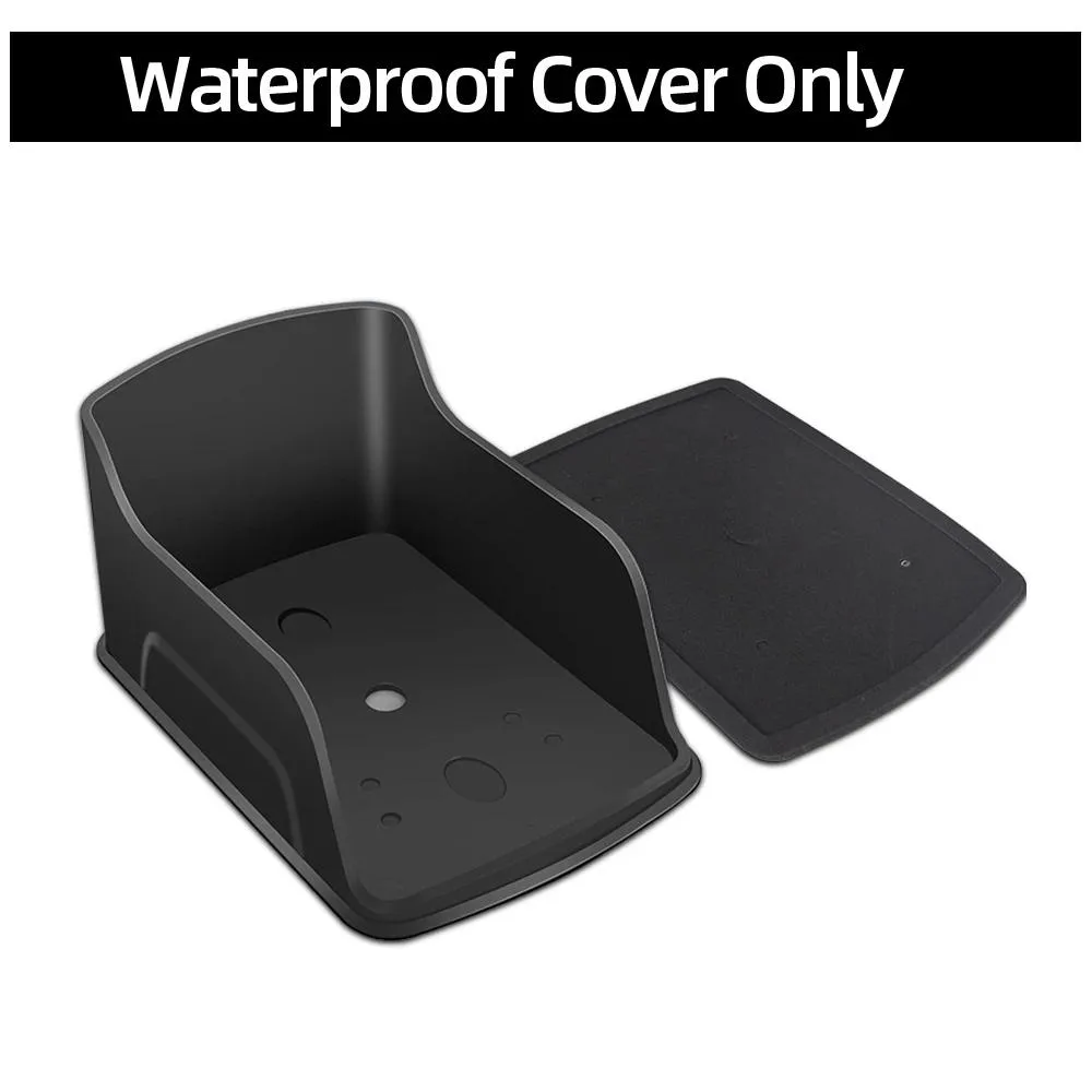 YINGHUA B03 RFID keypad door lock with rainproof cover, plastic housing, 120mm by 78mm by 22mm
