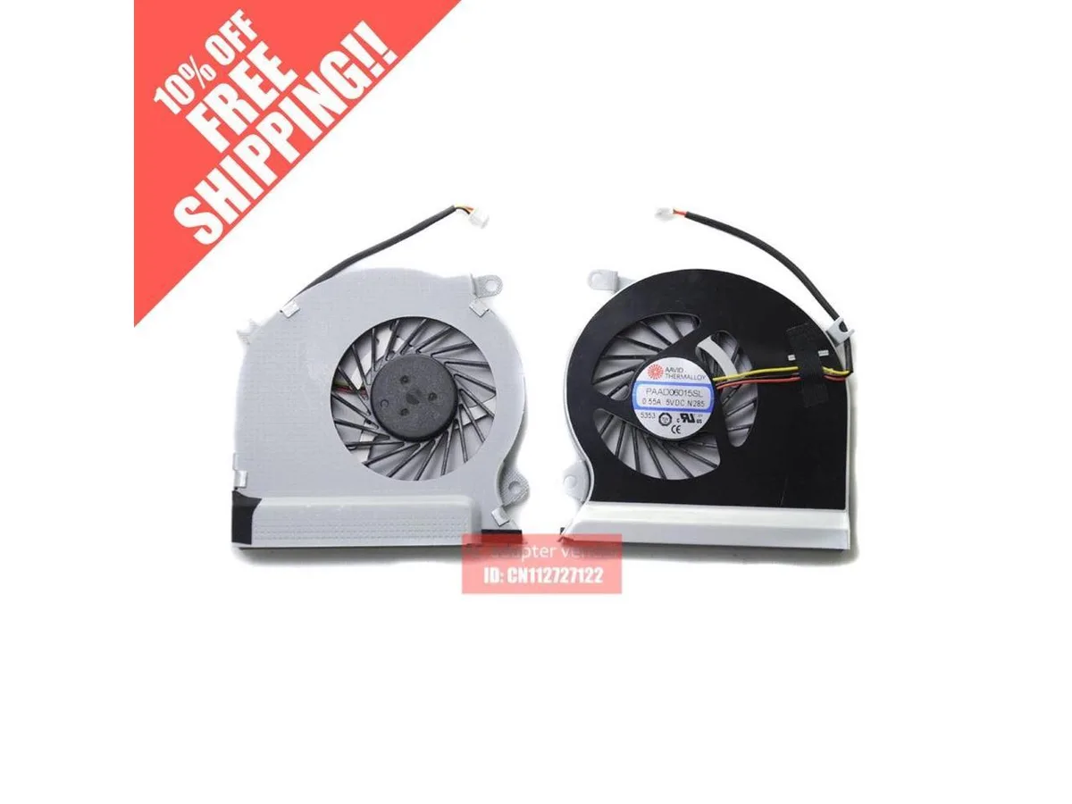 Fans Fans CPU Air Cooler for MSI GE70 1756 laptop — product photo