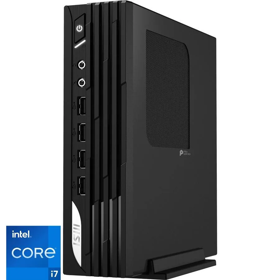 MSI MSI PRO DP21 13M-499US desktop PC Intel Core i7-13700 8GB DDR4 500GB NVMe SSD — product photo
