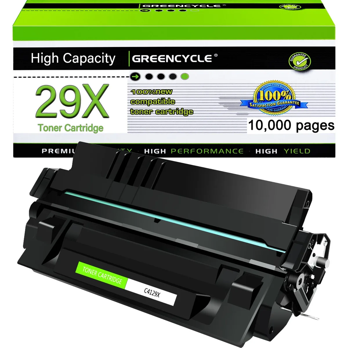 GREENCYCLE GREENCYCLE 29X Black Toner Cartridge 10000 pages — product photo