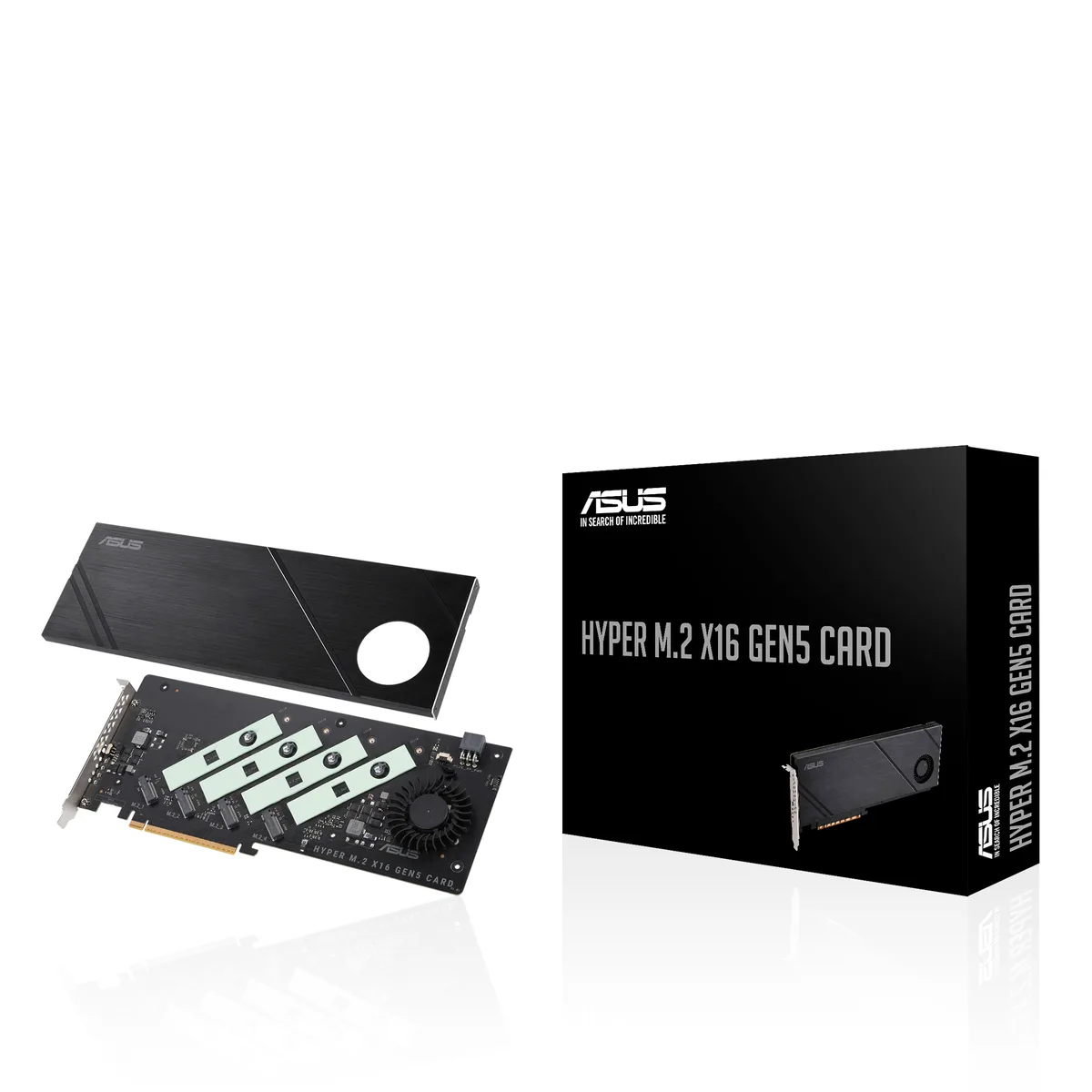 ASUS ASUS HYPER M.2 X16 GEN5 CARD expansion card — product photo