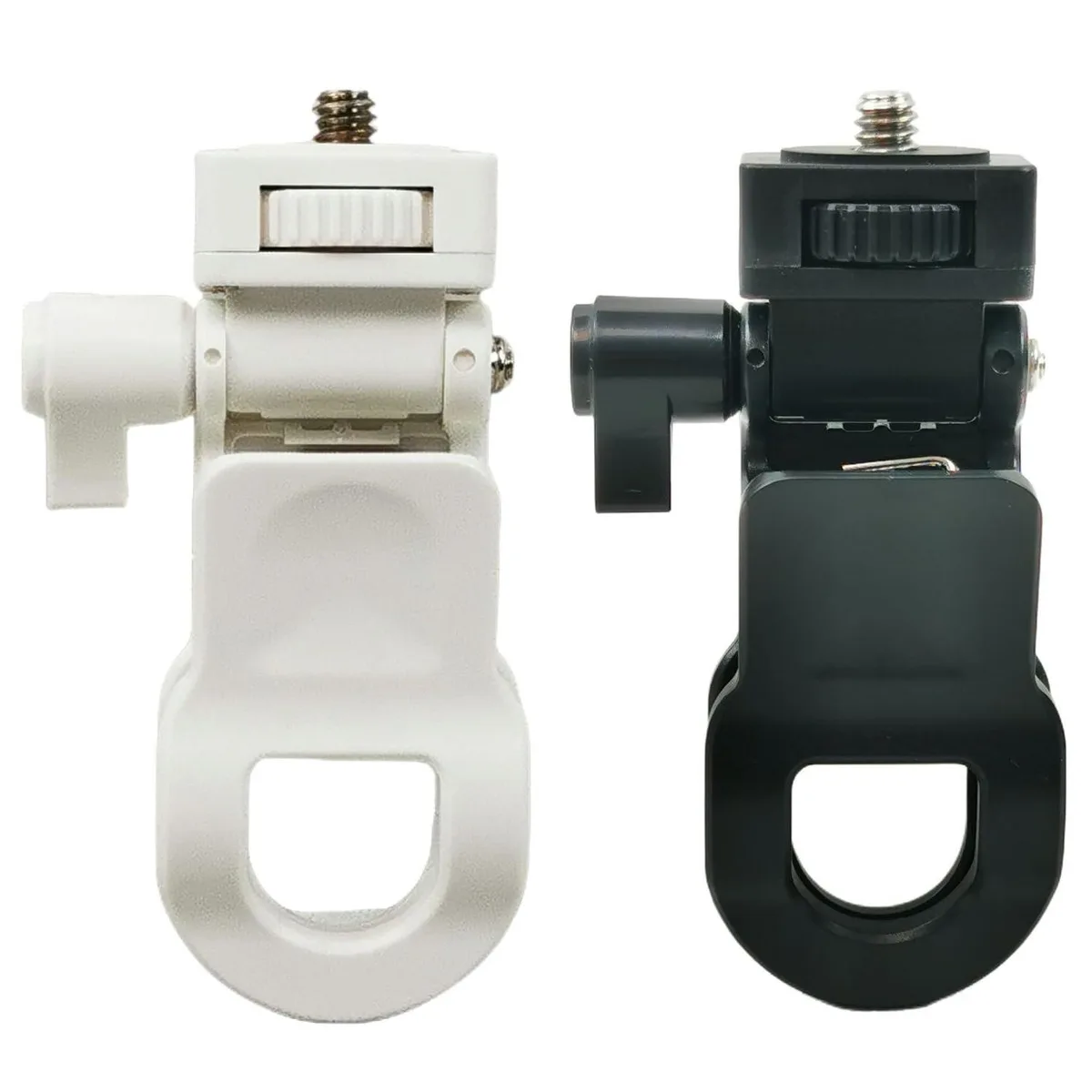  ThtRht Fill Light Clip 2-Pack Black White 1/4 Screw 45° Clamp 120° Rotate — product photo