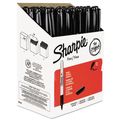 Sharpie Sharpie 1884739 Fine Point Permanent Marker Black 36 Pack — product photo
