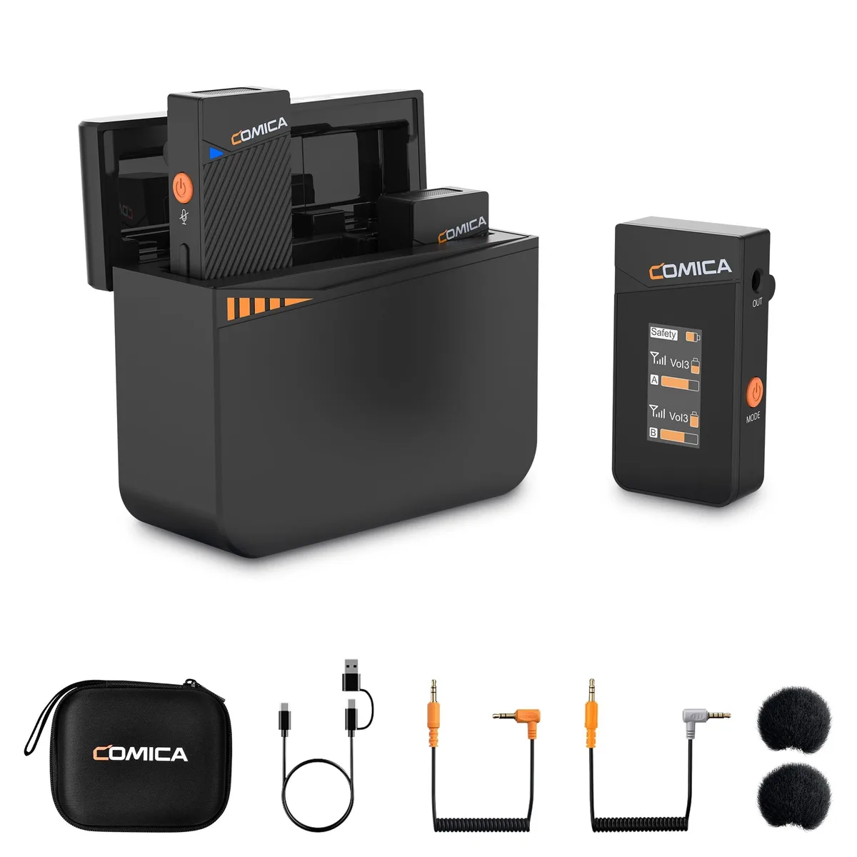 Comica Vimo C3 Wireless Lavalier Microphone — product photo