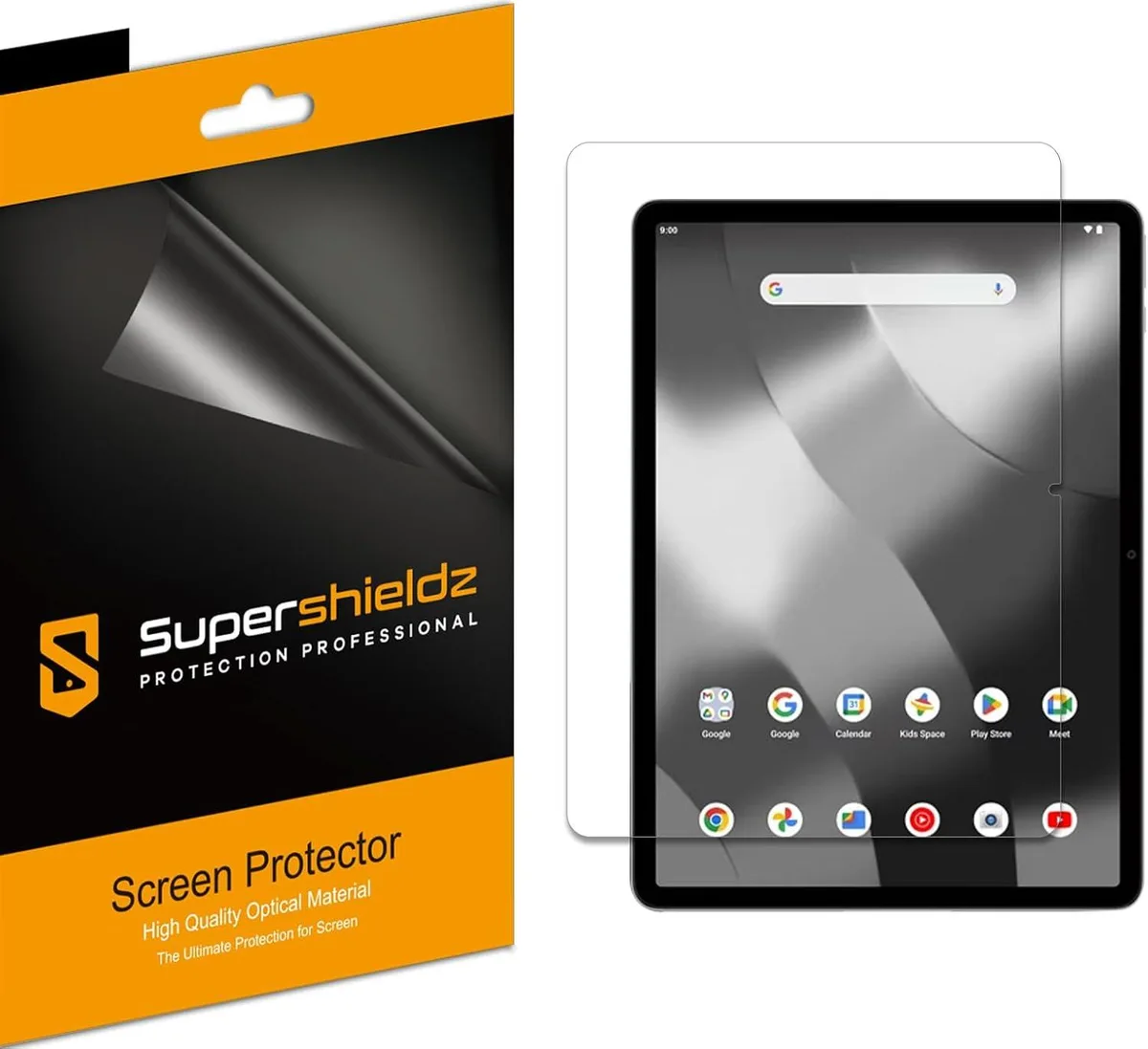 Three clear PET screen protectors for Onn 11 inch Tablet Pro 2024
