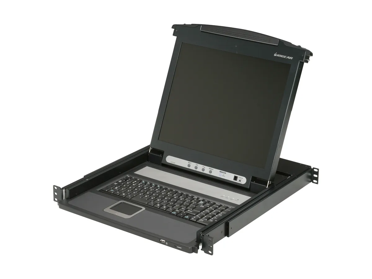 IOGEAR IOGEAR GCL1800 17" LCD KVM Switch 1 Port 1280 x 1024 — product photo