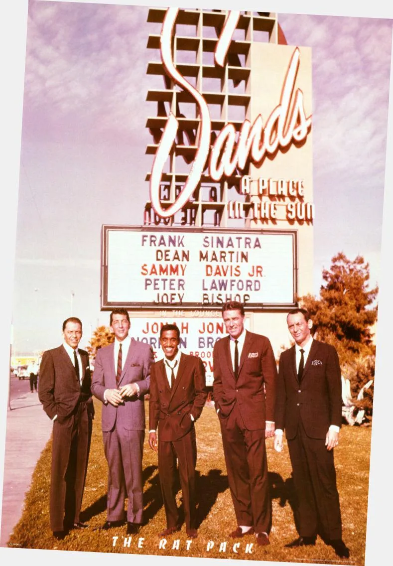 Western Graphic Western Graphic Rat Pack Poster 24x36 Sands Las Vegas — product photo