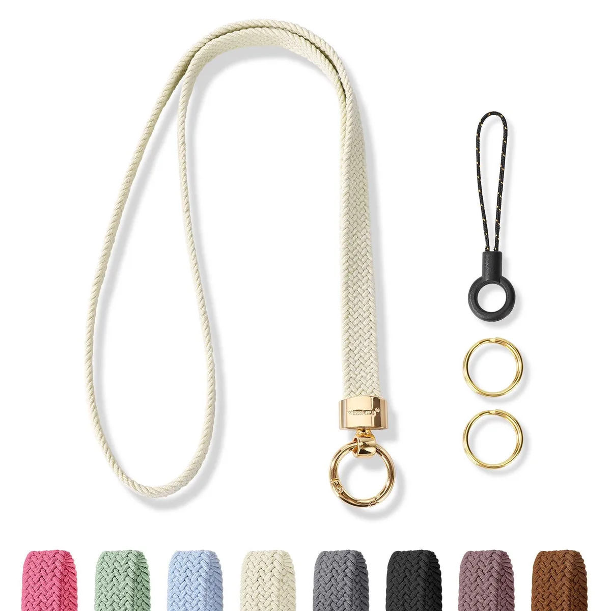  WEESMILE WSLY05 16" Stretch Nylon Neckwear Twlight — product photo