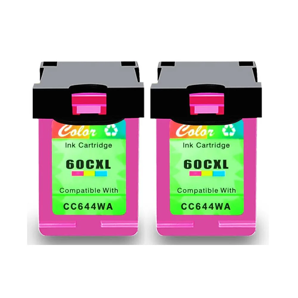 Ninestar Technology Ninestar Technology CC644WA 2-pack high-yield tri-colour ink cartridges — product photo