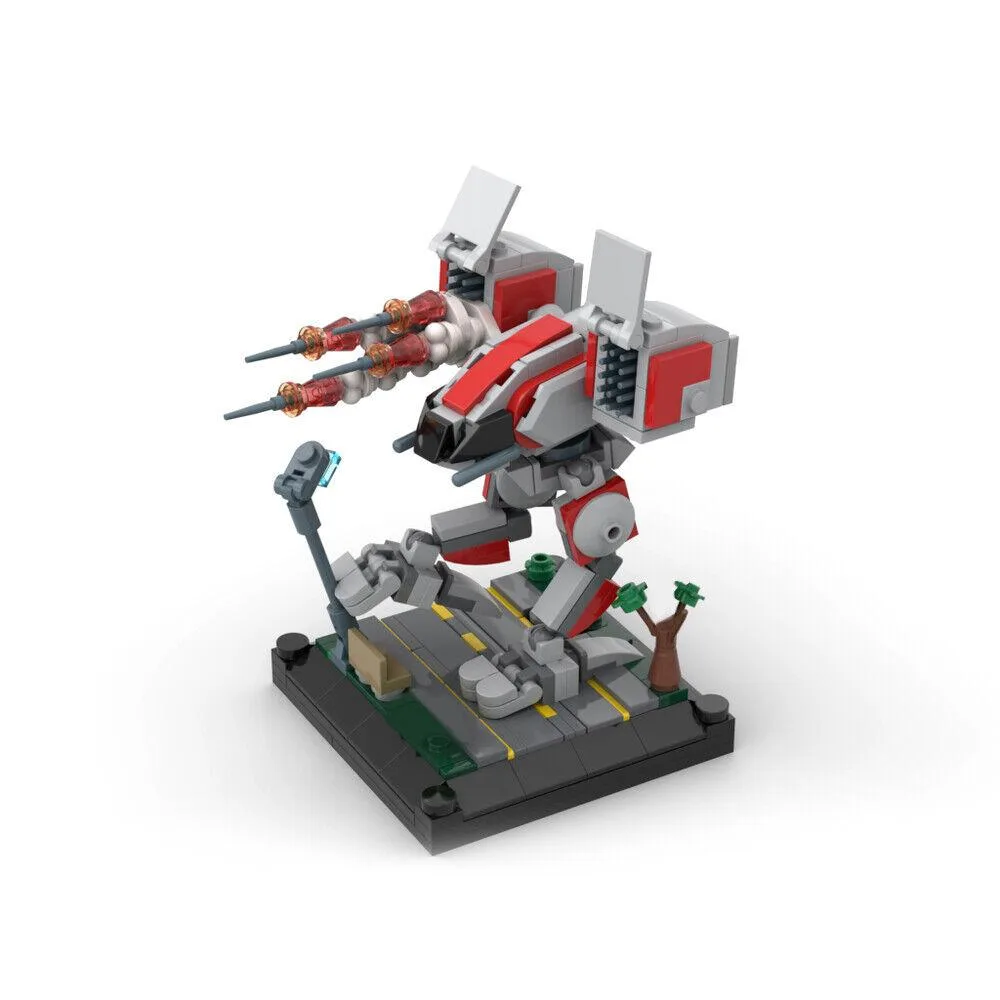 ZITIANYOUBUILD ZITIANYOUBUILD Micro-Mecha Diorama 284 Pieces Educational Building Set — product photo