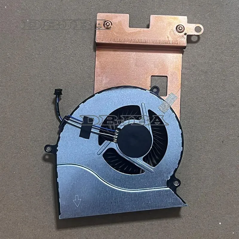 Black laptop CPU cooling fan with heatsink for HP OMEN 17-AN series