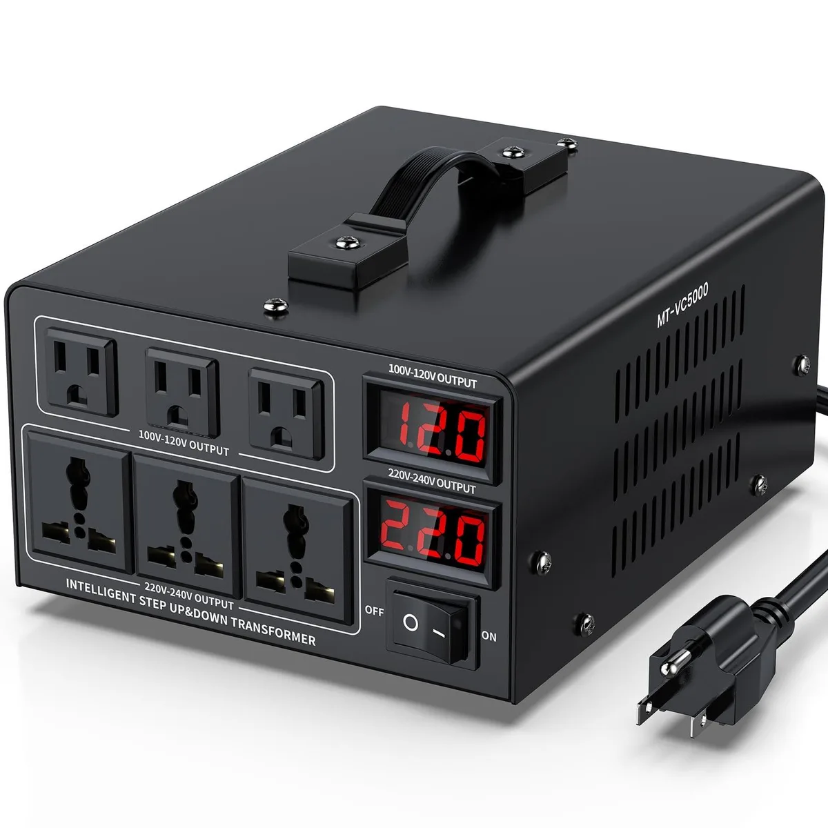 Alphacool Alphacool 5000VA Step Up/Down Voltage Converter 2 in 1 accessory — product photo