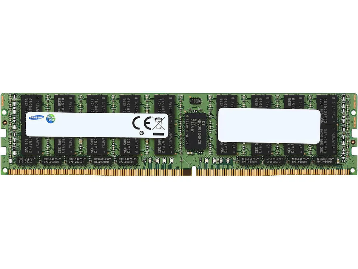 SAMSUNG SAMSUNG M393A8G40AB2-CWE 64GB DDR4-3200 ECC Registered RDIMM server RAM — product photo