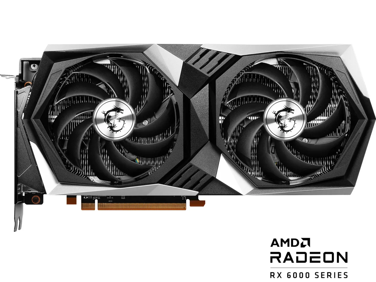 MSI MSI RX6600XT GAMING X 8G graphics card — product photo