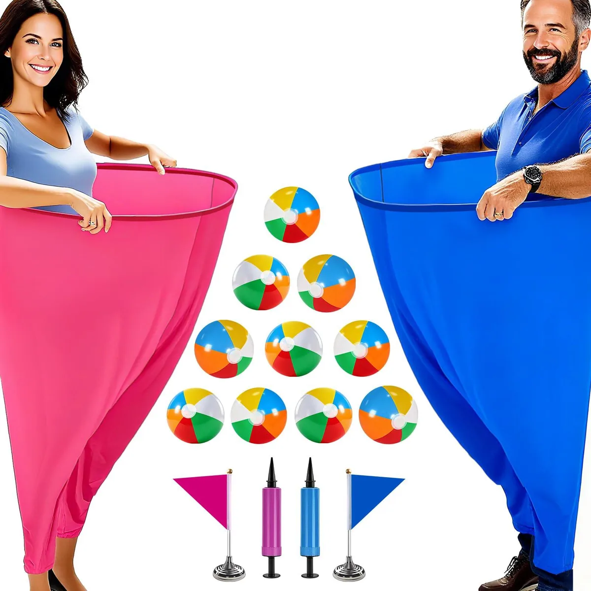  Worry Free Gadgets EFCRBS148 Granny Pants Game 40x31.5 in 10 Balls — product photo