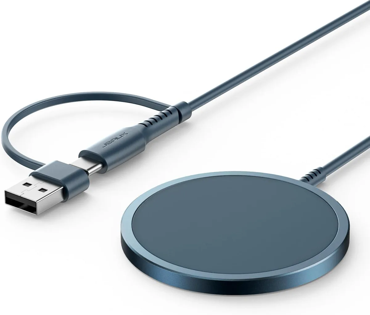 Luisport Luisport MagSafe Wireless Charger USB &amp; USB-C Dual Ports Blue — product photo
