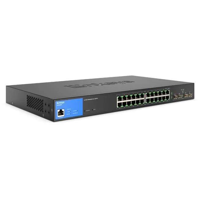 Linksys Linksys LGS328PC 24-Port Managed Gigabit PoE+ Switch 250W — product photo