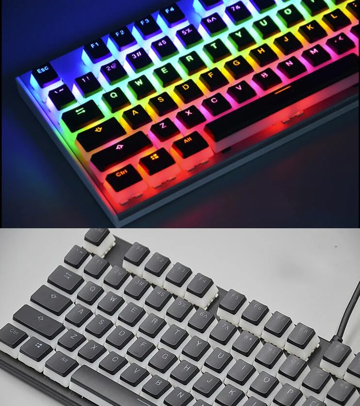 Corn Electronics Corn Electronics Pudding 104-key PBT keycap set gaming keyboard — product photo