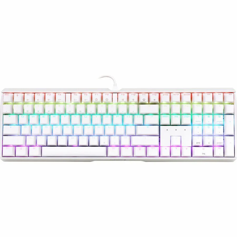 ZF ZF CHERRY MX BOARD 3.0S RGB MX Red White Gaming Keyboard — product photo