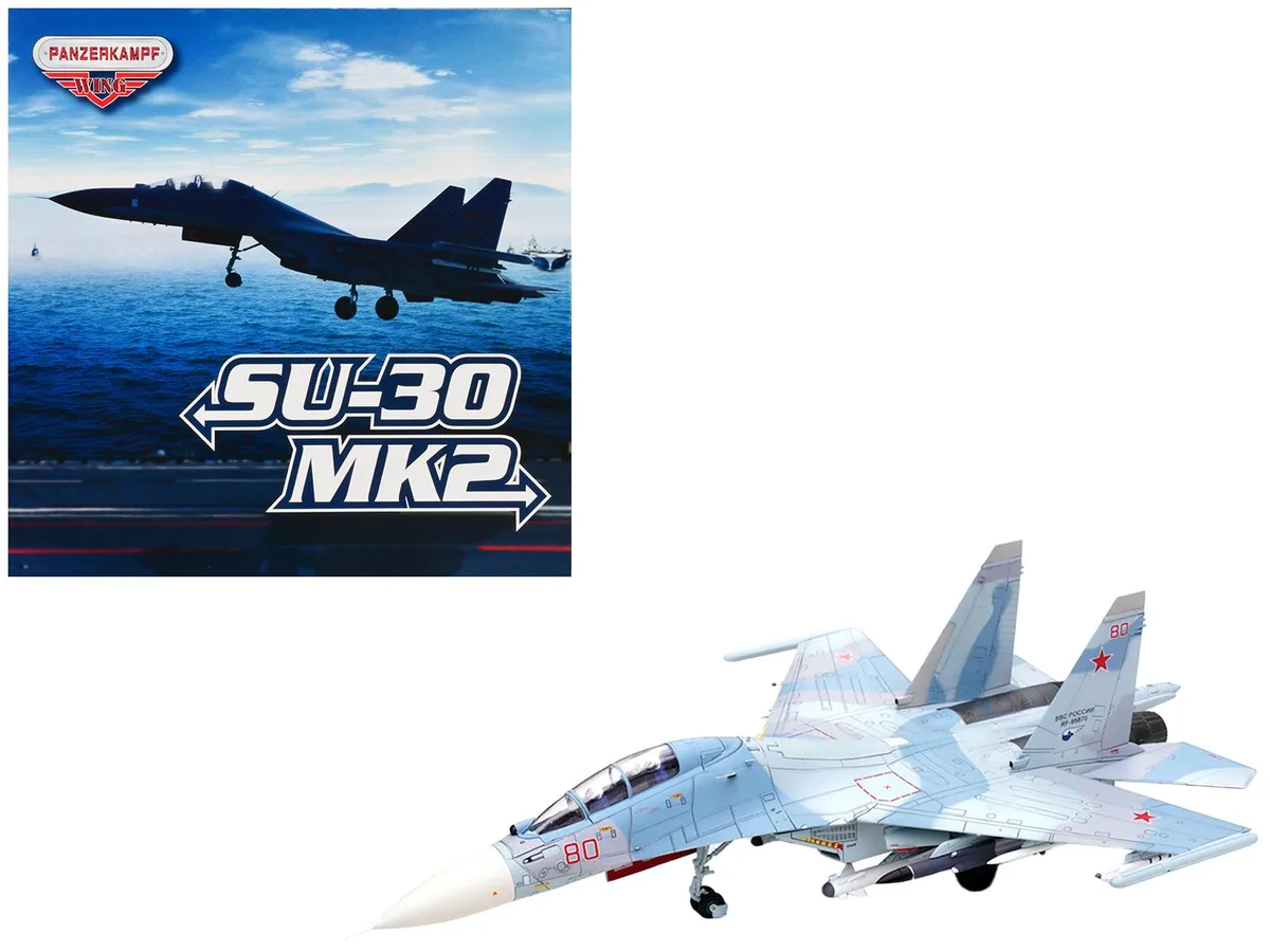 Panzerkampf Panzerkampf Sukhoi Su-30M2 Flanker-C #80 "Wing" 1/72 Diecast — product photo
