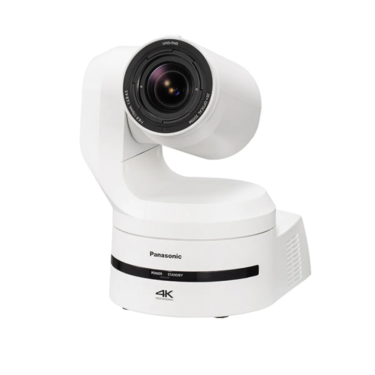 Panasonic Panasonic AW-UE160 4K UHD 20x PTZ professional camcorder, White — product photo