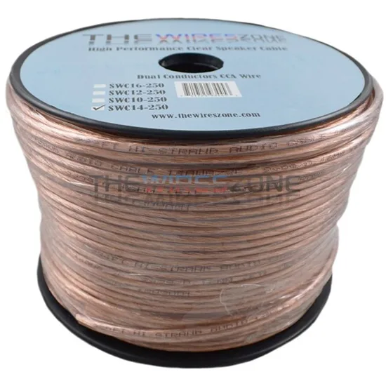 The Wires Zone The Wires Zone 14AWG 250ft Speaker Wire 14/2 Gauge — product photo