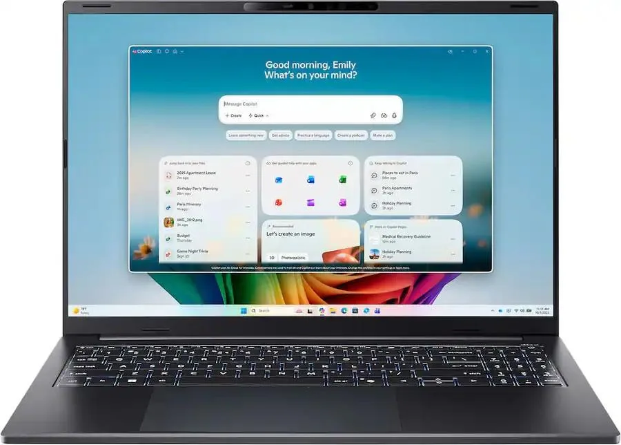 Acer America Acer America Swift Go 16 AI 16.0" Touchscreen AMD Ryzen AI 9 465 32GB 1TB Black — product photo