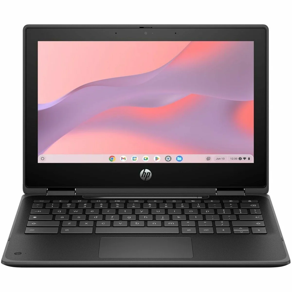 HP HP Fortis x360 G5 2-in-1 Laptop 11.6" HD Touch Intel Pentium N200 8GB 64GB eMMC Chrome OS — product photo