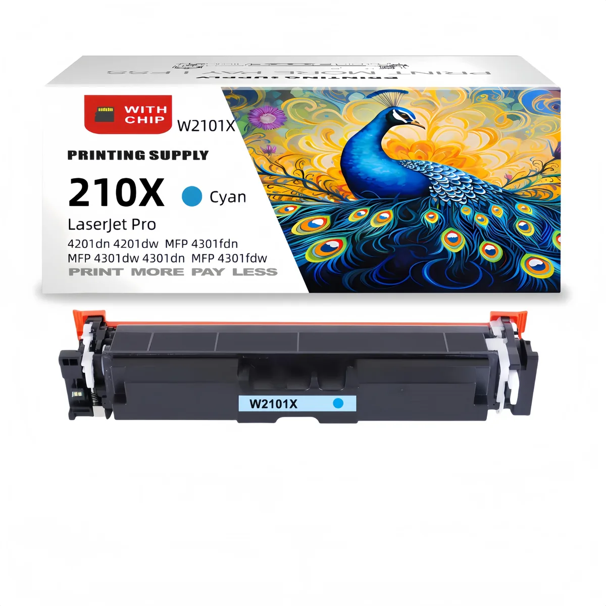 Ninestar Technology Ninestar Technology 210X W2101X High-Yield Cyan Toner Cartridge — product photo