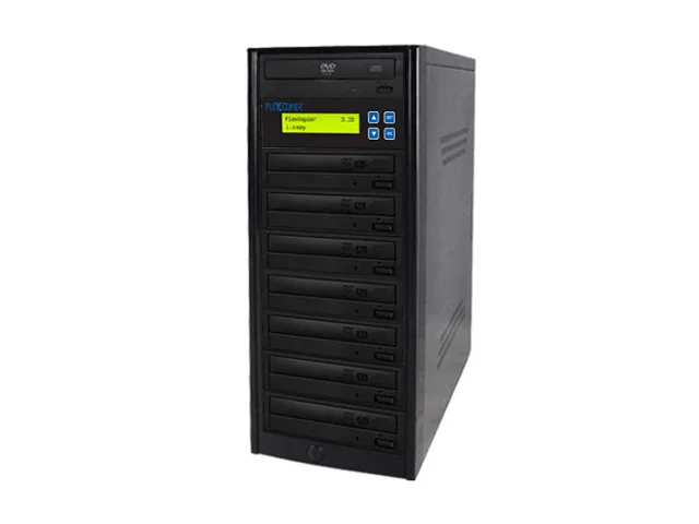PlexCopier PlexCopier PLEX-S7T-DVD-BK 1-to-7 DVD duplicator 24X SATA — product photo
