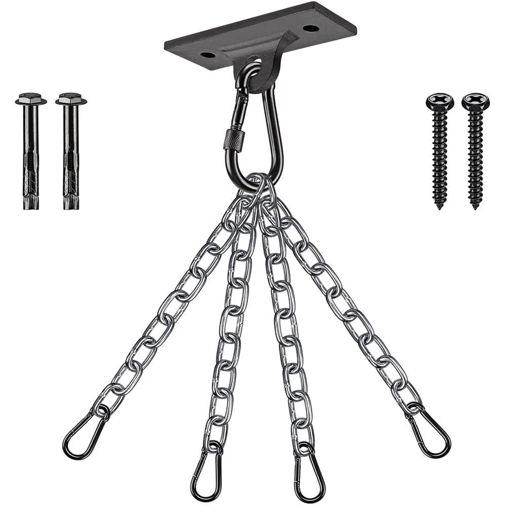 Paradigm Health & Wellness Punching Bag Hanger 450 LB 17.1" 12.7" Chains 304 Stainless Steel — product photo