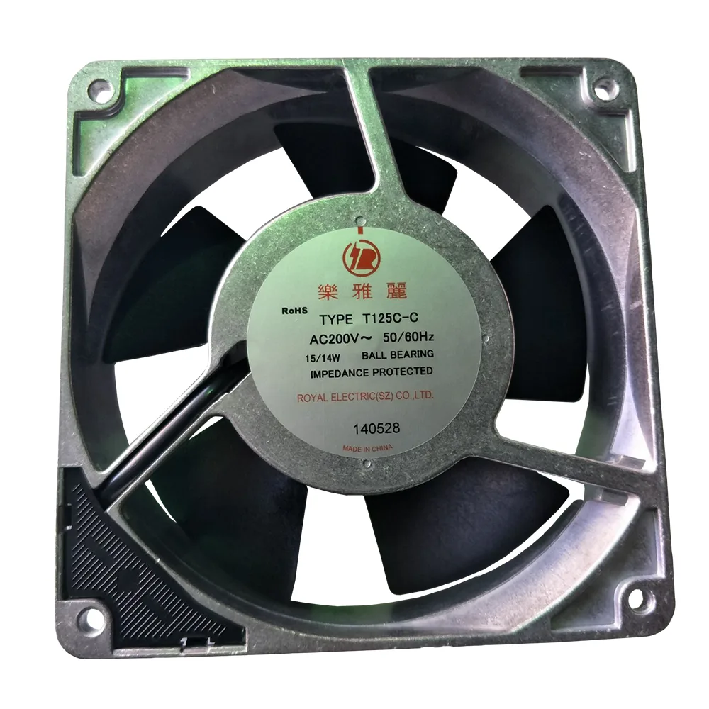 Fans Fans ROYAL T125C-C T126C-C T127C-C 200V axial case fan — product photo