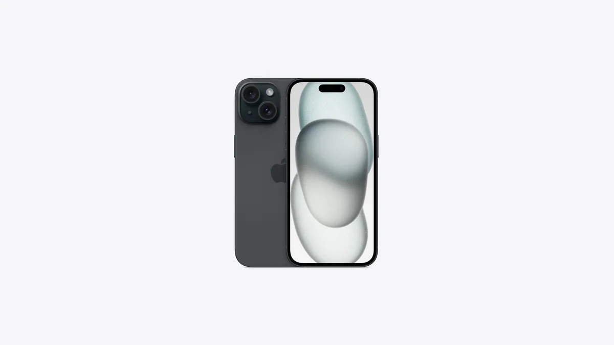 Apple Apple iPhone 15 128GB Unlocked Black Grade A — product photo