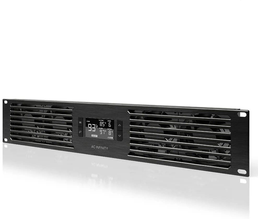AC Infinity AC Infinity CLOUDPLATE T7 2U Exhaust Rack Fan Panel — product photo