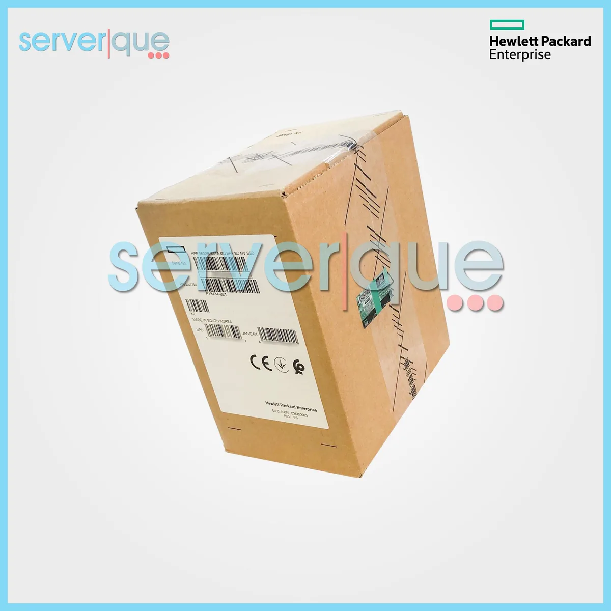 HPE HPE P18434-B21 960 GB 2.5" SATA 6.0Gb/s Smart Carrier internal hard drive — product photo