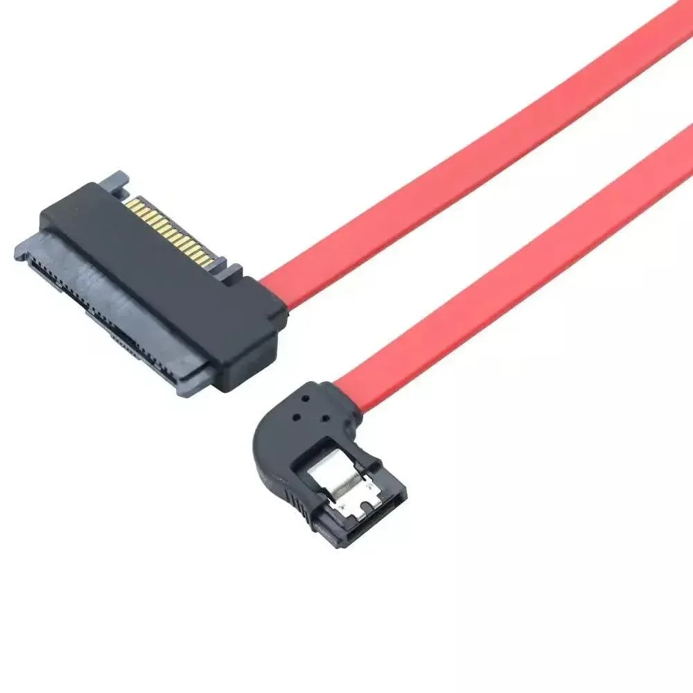 Vszerda Vszerda SFF-8482 SAS 29+15P to SATA 7P Left-Angle Adapter Cable 50cm — product photo