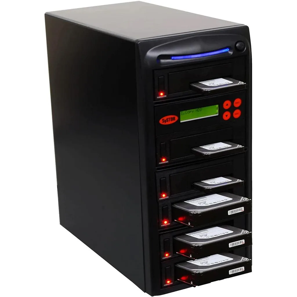 Systor Systor 1:5 SATA Duplicator &amp; Sanitizer 600MB/sec SYS605DP — product photo