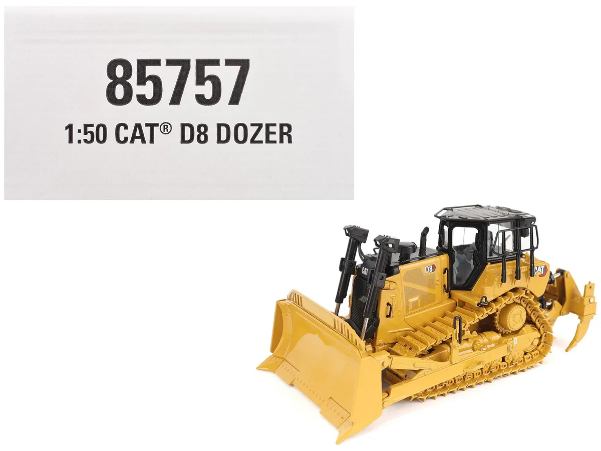 DieCast Masters DieCast Masters CAT D8 Dozer 1/50 Yellow High Line Series hobby collectible — product photo