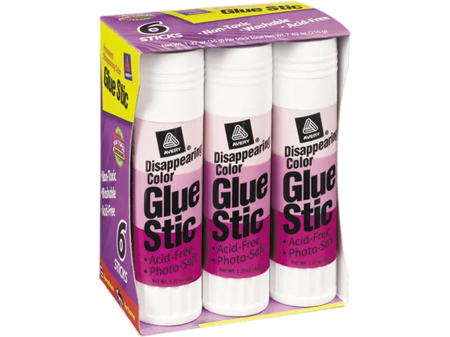 Avery Avery 98071 Glue Sticks 1.27 oz 6 Pack — product photo