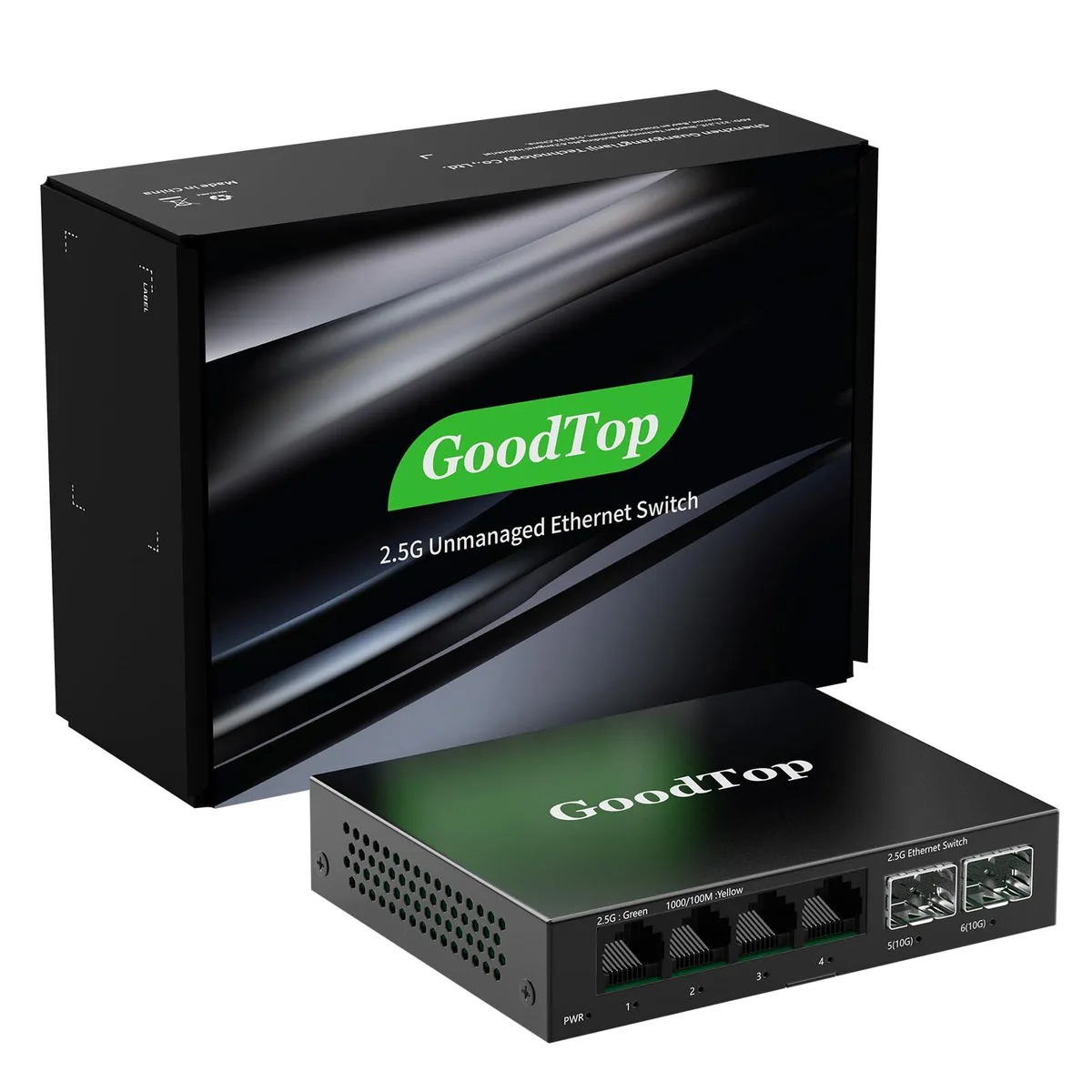  NETGEAR ProSafe GT-ST024 6-Port 2.5G/10G SFP+ Switch — product photo