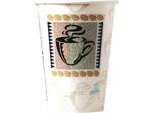 Dixie Dixie 5342CD-PK 12 oz insulated paper cups 50 pack cleaning — product photo