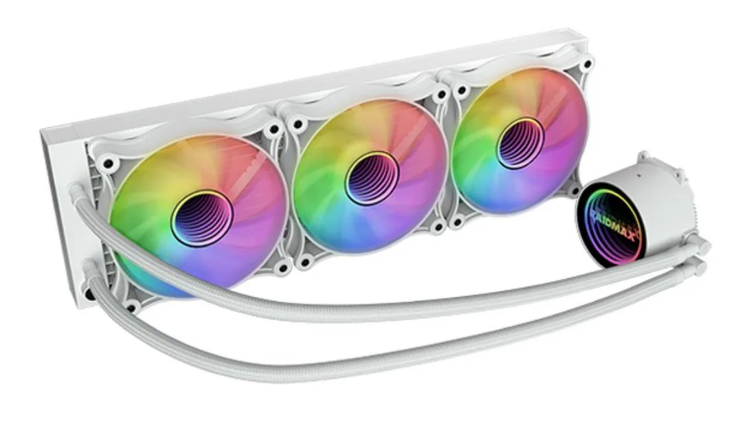Raidmax Raidmax Infinita LS360BK liquid cooler 360mm white — product photo