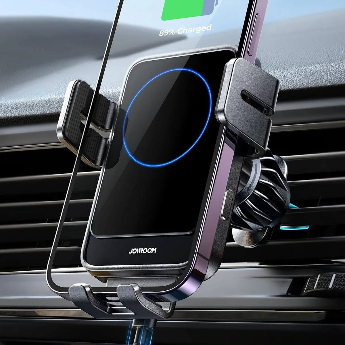 Ballistic Ballistic Wireless Car Charger Mount Auto-Clamping 15W Qi Fast Charging — product photo