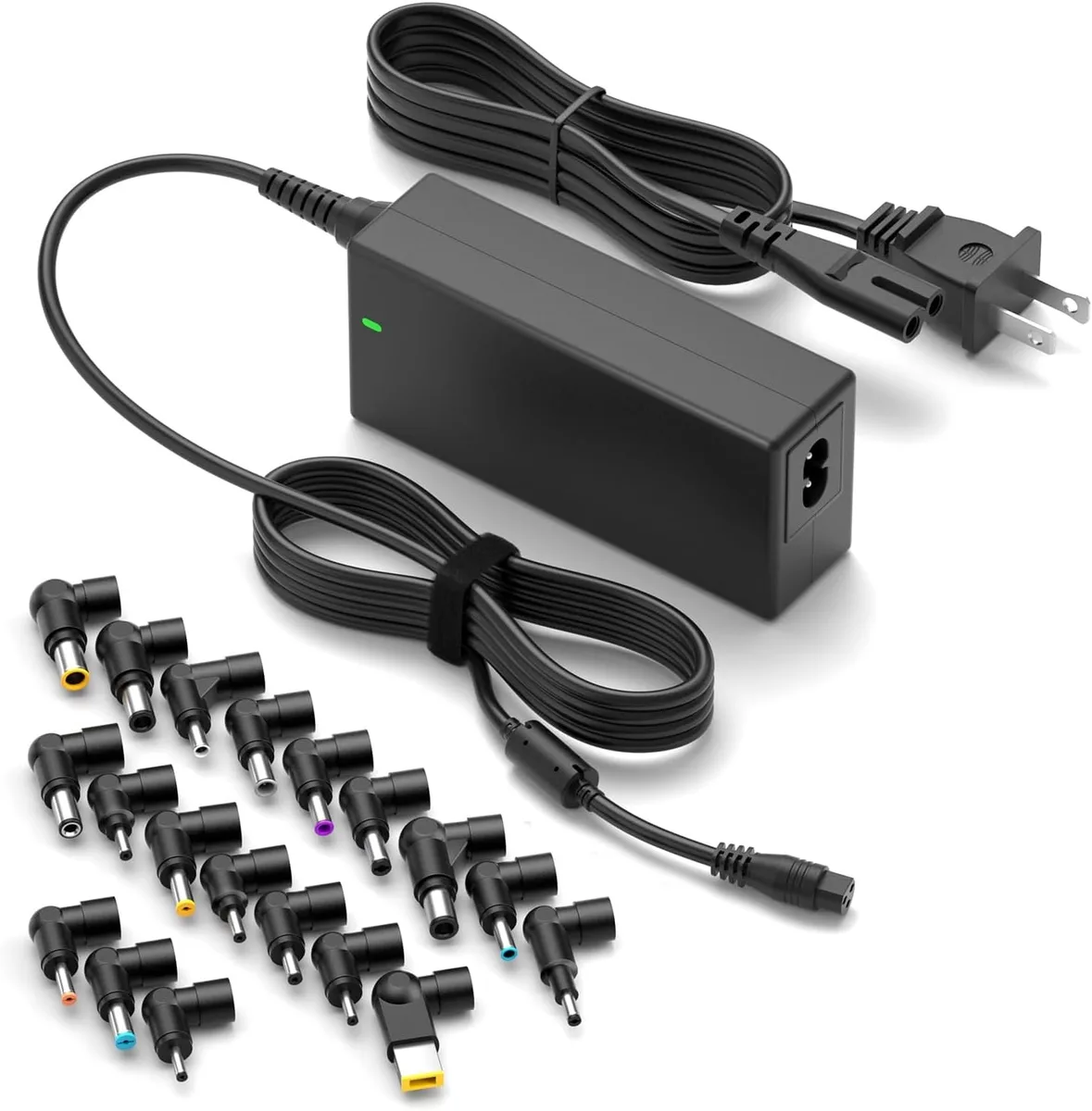 FLEANE FLEANE Universal Laptop Charger 90W AC Adapter 19 Tips — product photo