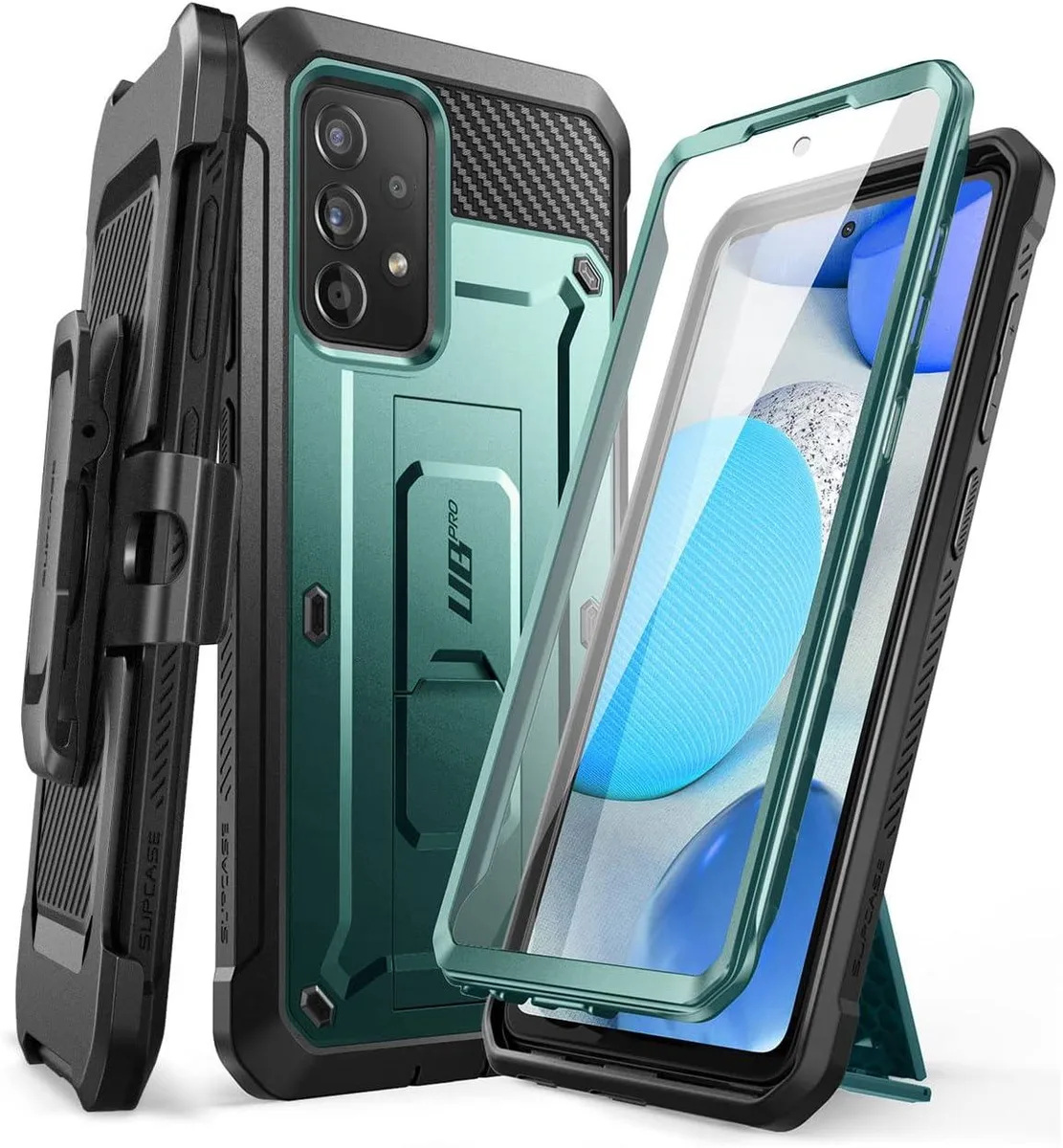 Transcend Transcend Galaxy A53 5G Case with Screen Protector Unicorn Beetle Pro Peacock — product photo