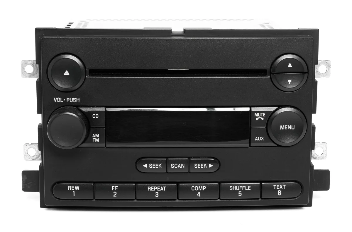 1 Factory Radio 1 Factory Radio 6F9T-18C869-BC AM FM CD Player 2006-2007 Ford Mercury — product photo